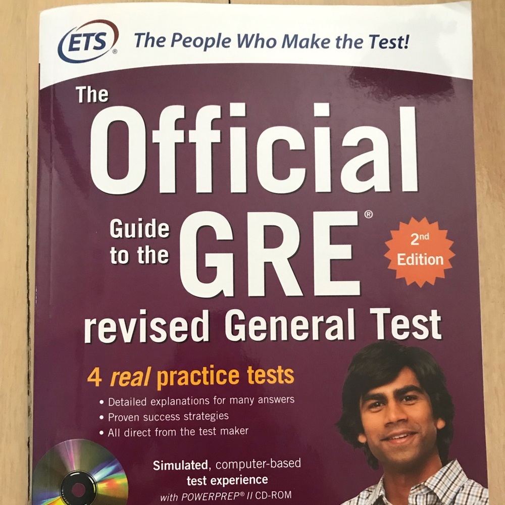 GRE practice book